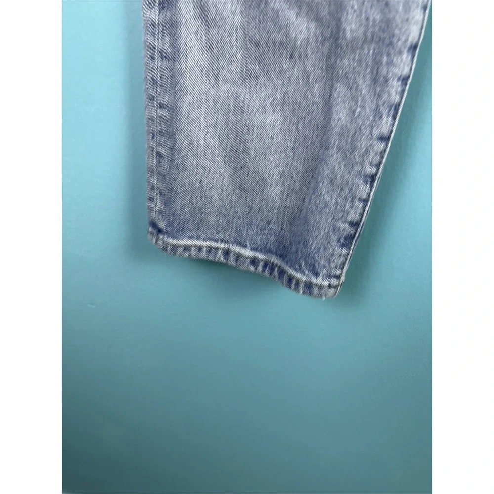 Levi's Men's 501 33x34 Original Straight Fit Jeans Fade Whiskers USA
